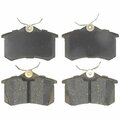 Rm Brakes Brake Pad Set, Ceramic R53-SGD340AC